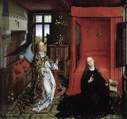 Rogier van der Weyden Angel messenger oil